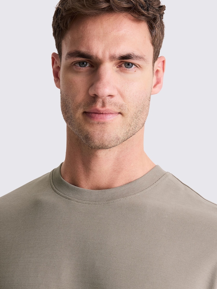 Heavy Weight 100% Cotton Crew Neck T-Shirt - Image 2 of 5