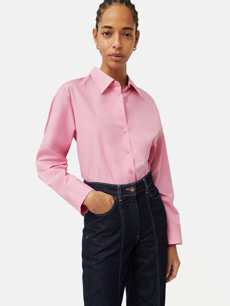 Jigsaw Cotton Poplin Shirt - Image 1 of 7