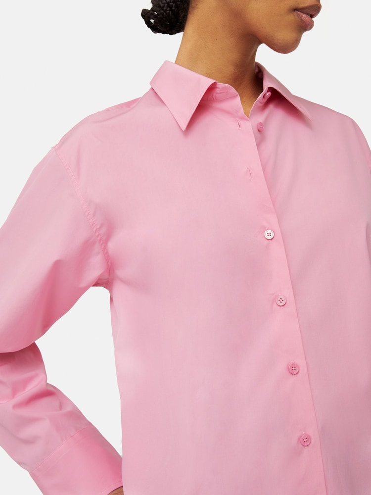 Jigsaw Cotton Poplin Shirt - Image 2 of 7