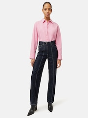Jigsaw Cotton Poplin Shirt - Image 3 of 7