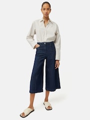 Jigsaw Cotton Poplin Stripe Shirt - Image 3 of 6