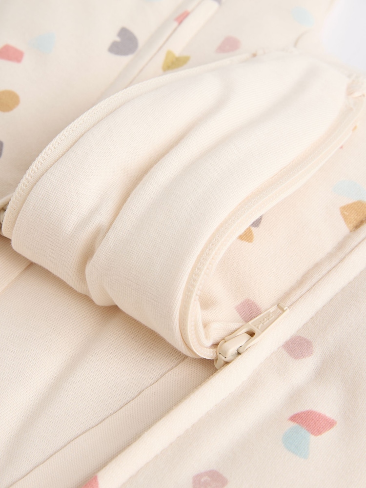 Multi 2.5 Tog Wadded Zip Sleepsuit - Image 5 of 6