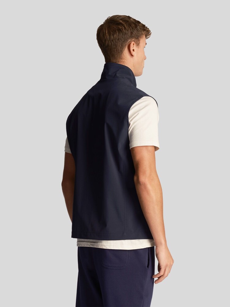 Lyle & Scott Blue Softshell Gilet - Image 2 of 5 Lyle & Scott Blue Softshell Gilet - Image 2 of 5