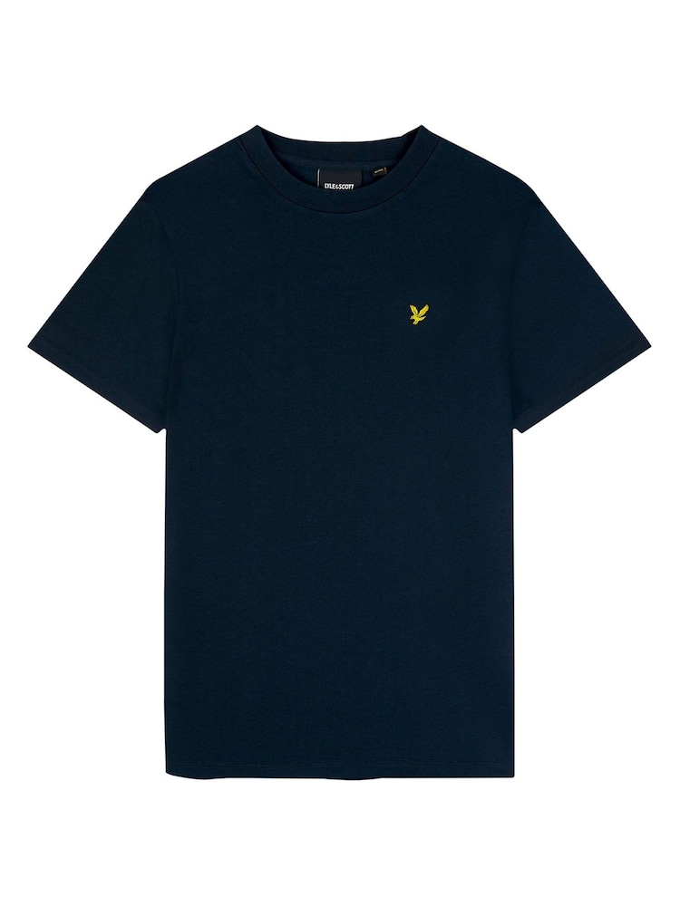 Lyle & Scott Blue Oversized 100% Cotton T-Shirt - Image 1 of 5