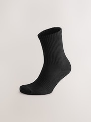 Black Essential Sports Socks 6 Pack - Image 2 of 8