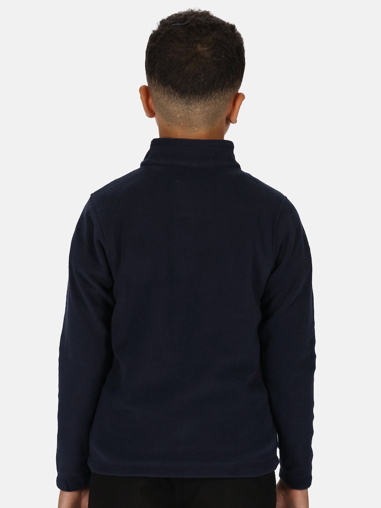 Blauw - Regatta Hot Shot II fleece met korte rits - Image 3 of 4