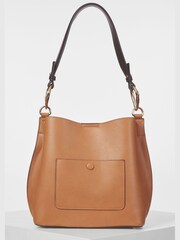 Luella Grey Brown Celia Hobo Tote Bag - Image 2 of 4
