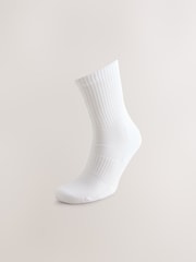 White Essential Sports Socks 6 Pack - Image 2 of 5