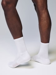 White Essential Sports Socks 6 Pack - Image 7 of 7