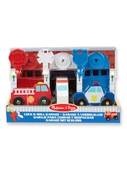 Melissa & Doug Natural Keys & Cars Rescue Garage - Image 3 of 9