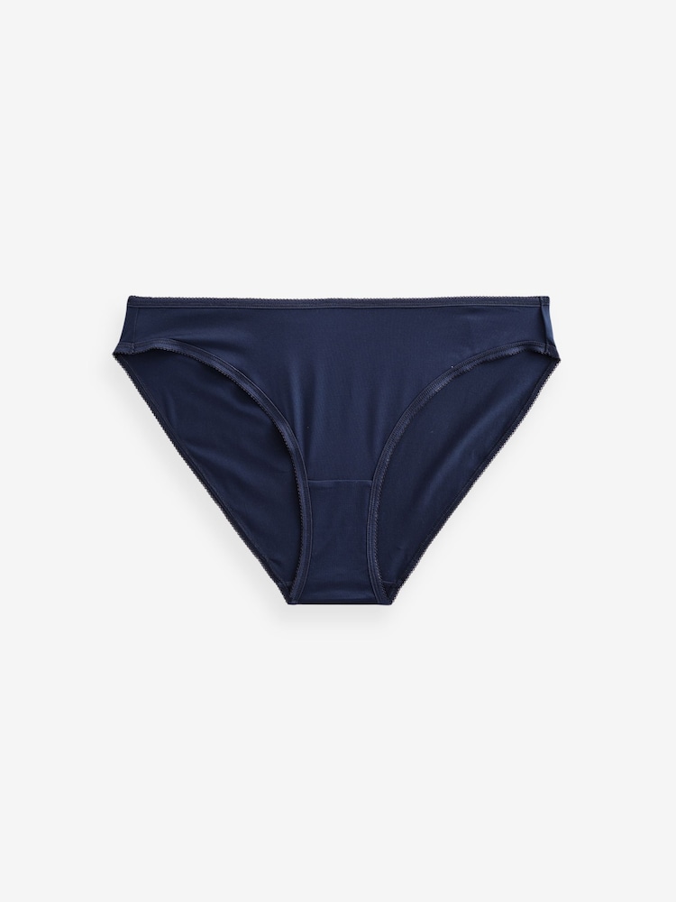 Rouge/Marine/Vert - Culotte en microfibre 5 Pack - Image 8 of 9