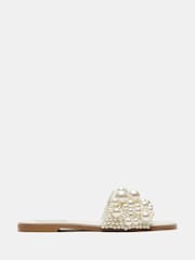 Steve Madden Cream Knicky Sandals - Image 1 of 5