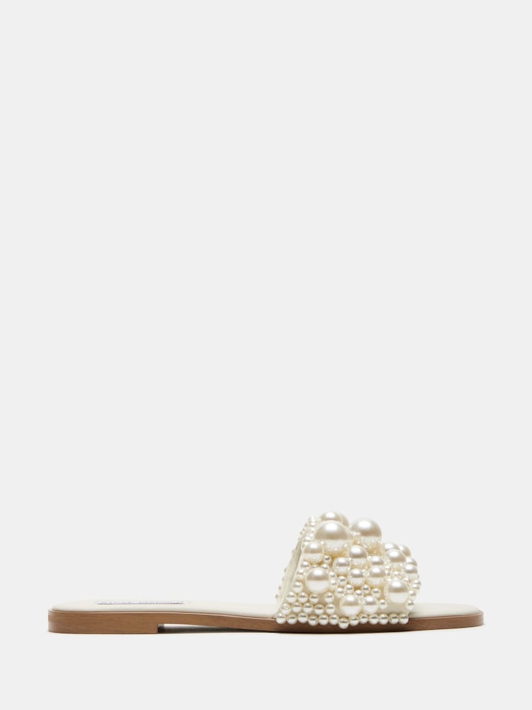 Steve Madden Cream Knicky Sandals - Image 1 of 5