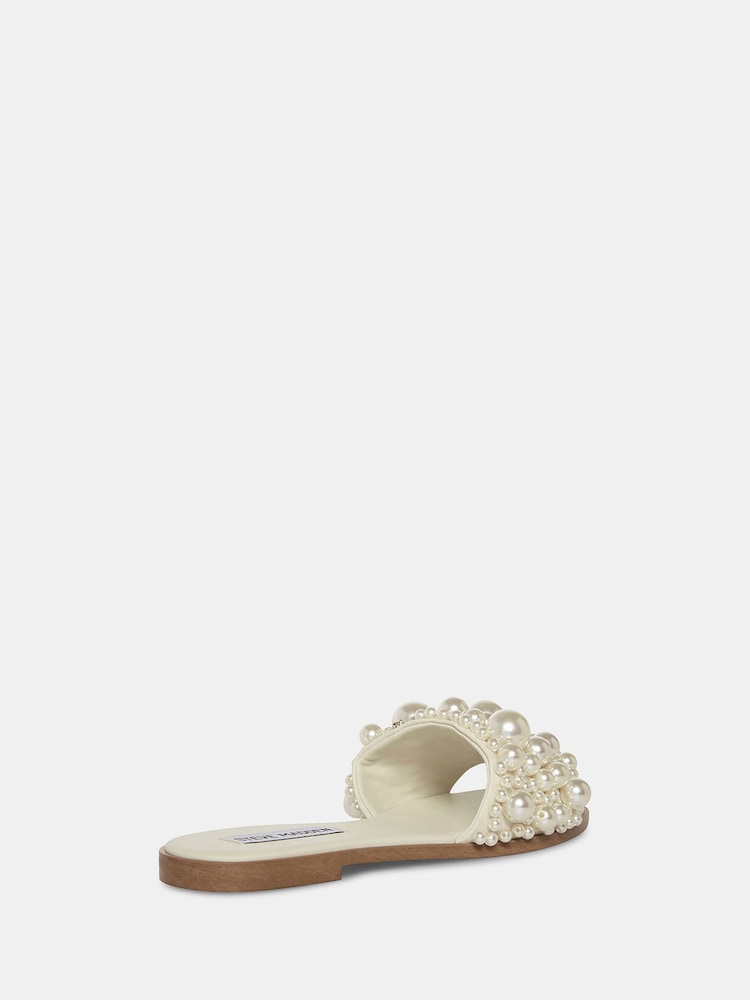 Steve Madden Cream Knicky Sandals - Image 2 of 5