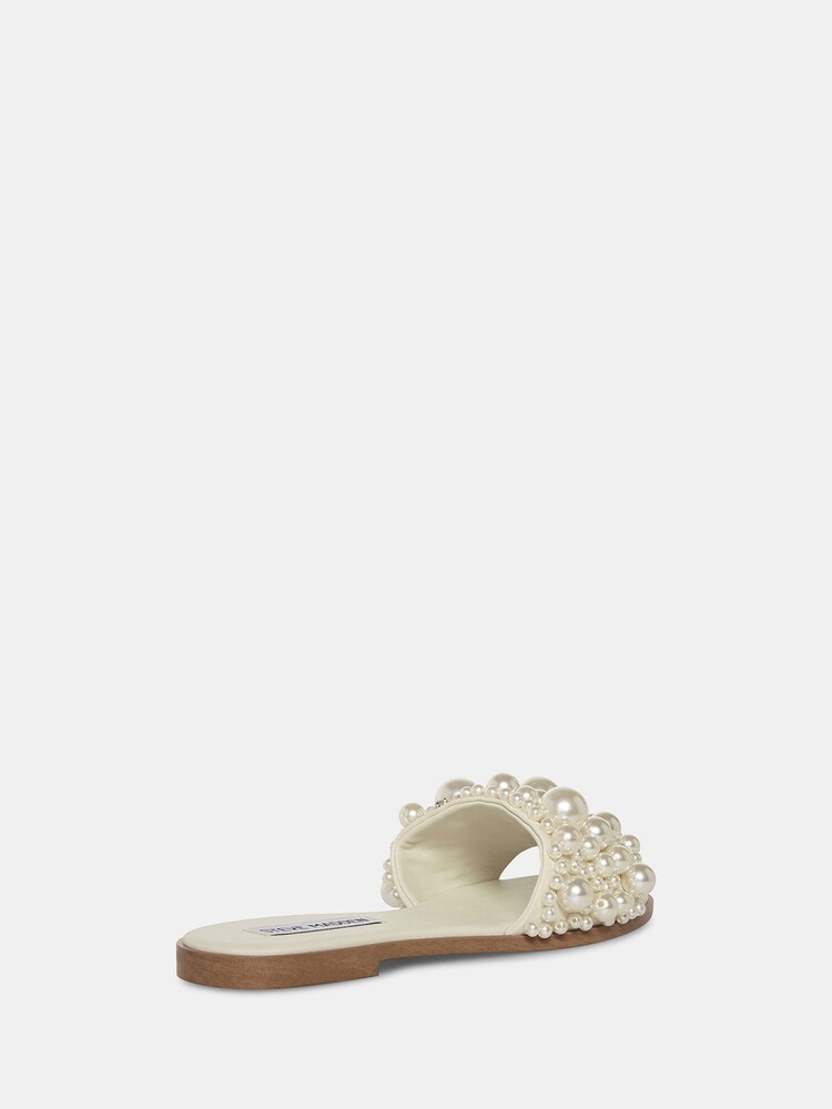 Steve Madden Cream Knicky Sandals - Image 2 of 5 Steve Madden Cream Knicky Sandals - Image 2 of 5