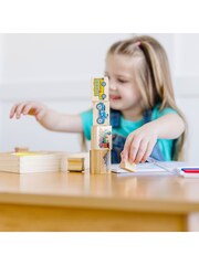 Melissa & Doug Natural Vehicle Stamp Set - Image 5 of 8