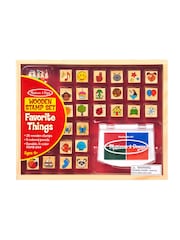 Melissa & Doug Natural Favourite Things Stamp Set - Image 3 of 9