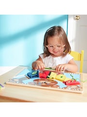 Melissa & Doug Natural Basic Skills Board - Image 2 of 9