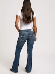 True Religion Joey Low Rise Flare Flap Jeans - 圖片 2/5