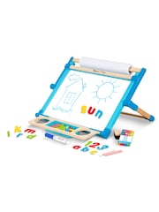 Melissa & Doug Natural Wooden Double Sided Tabletop Easel - Image 1 of 9
