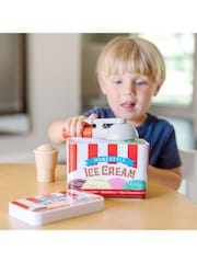 Melissa & Doug Natural Scoop And Stack Ice Cream Cone Playset - Image 2 of 9