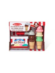 Melissa & Doug Natural Scoop And Stack Ice Cream Cone Playset - Image 3 of 9