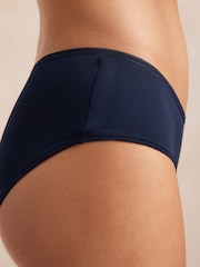Red/Navy/Green Short Microfibre Knickers 5 Pack - Image 4 of 8