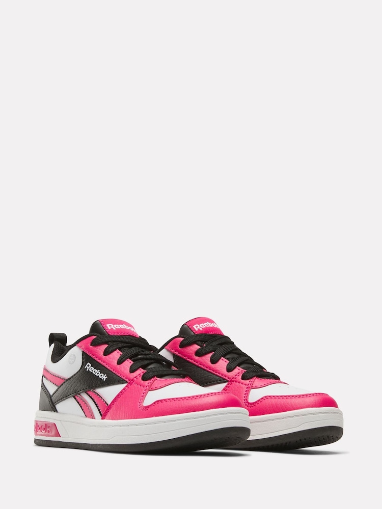 Reebok Royal Prime Step N' Flash White Trainers - Image 2 of 5