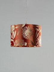 BHS Orange Mica Velvet Shade 30cm - Image 4 of 4