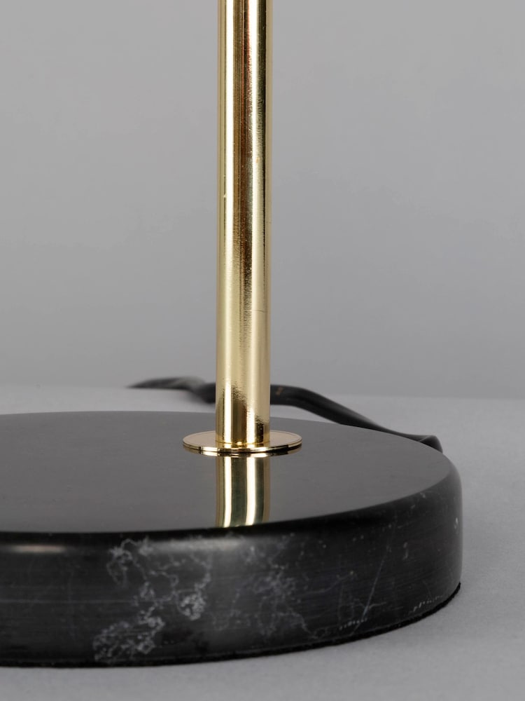 BHS Brass Benson Arched Table Lamp - Image 2 of 3