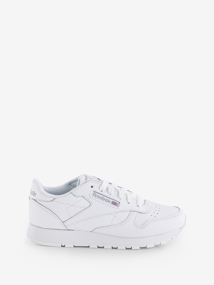 Reebok Leather White Trainers - Image 1 of 1