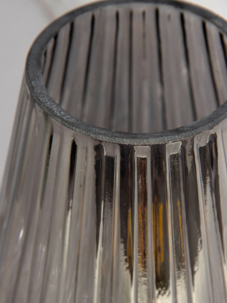 BHS Smoke Poplar Vessel Table Lamp - Image 5 of 5 BHS Smoke Poplar Vessel Table Lamp - Image 5 of 5