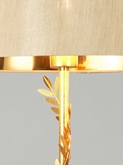 BHS Satin Brass Brookby Stem Floor Lamp - Image 3 of 5