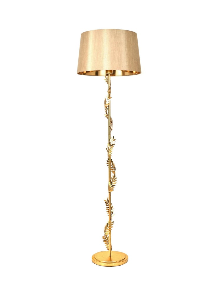 BHS Satin Brass Brookby Stem Floor Lamp - Image 5 of 5