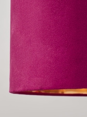 BHS Raspberry Red Velvet Easyfit Shade 30cm - Image 3 of 5
