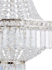 BHS Polished Nickel Chloey Chandelier Pendant - Image 5 of 5