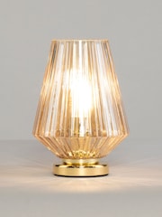 BHS Brass Poplar Vessel Table Lamp - Image 3 of 4