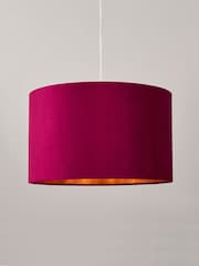 BHS Raspberry Red Velvet Easyfit Shade 40cm - Image 2 of 5