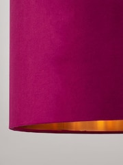 BHS Raspberry Red Velvet Easyfit Shade 40cm - Image 3 of 5