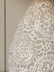 BHS Natural Inar Ceramic Table Lamp - Image 6 of 7
