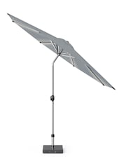 Pacific Luna Grey Glow Defender 3m Round Centre Pole Garden Parasol - Image 1 of 1