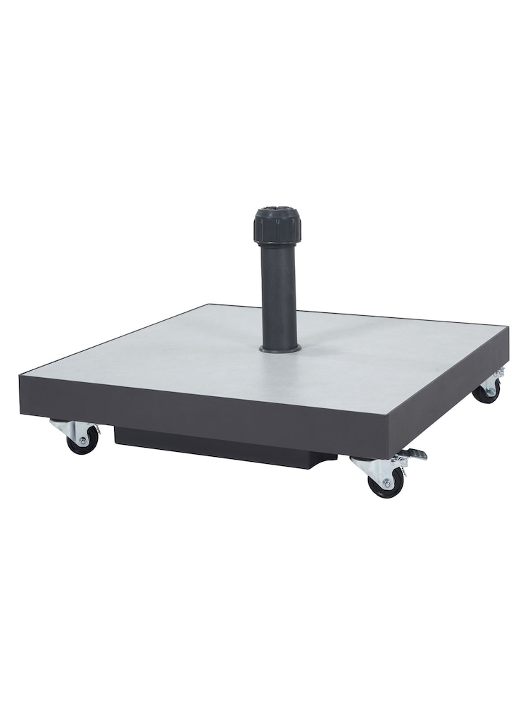 Pacific Grey Garden Ceramica 40KG Wheeled Parasol Base - Image 1 of 6