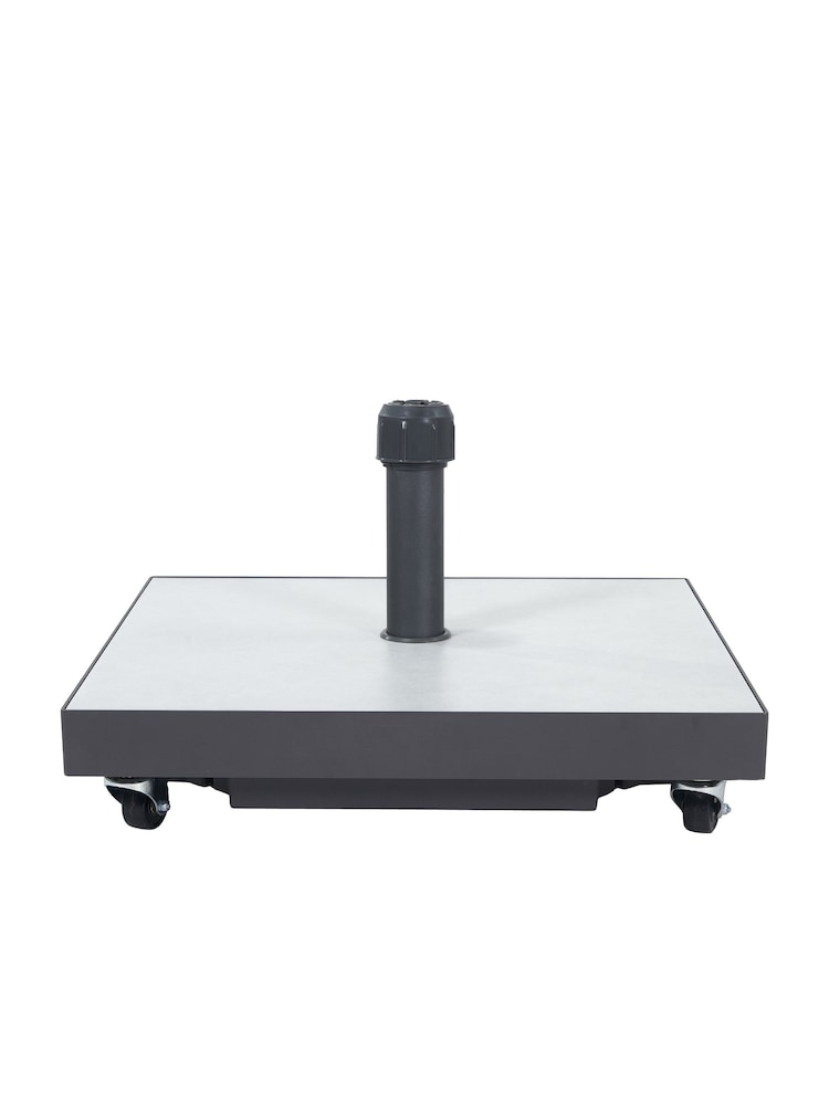 Pacific Grey Garden Ceramica 40KG Wheeled Parasol Base - Image 2 of 6