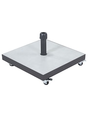 Pacific Grey Garden Ceramica 40KG Wheeled Parasol Base - Image 3 of 6