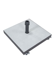 Pacific Grey Garden Ceramica 40KG Wheeled Parasol Base - Image 4 of 6