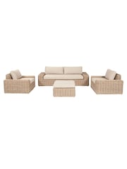Pacific Natural Garden Como Rattan Lounge Set - Image 2 of 6