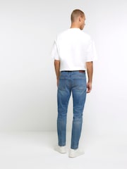 Синий - River Island стретчевые джинсы скинни - Изображение 2 из 6