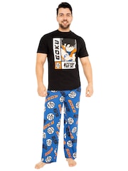 Character Black Star Wars 100% Cotton Pyjamas - Image 1 of 6
