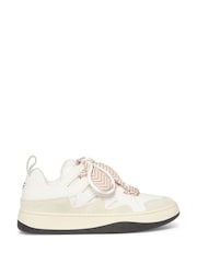 Steve Madden Cream Roaring Trainers - Image 1 of 6