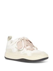 Steve Madden Cream Roaring Trainers - Image 2 of 6